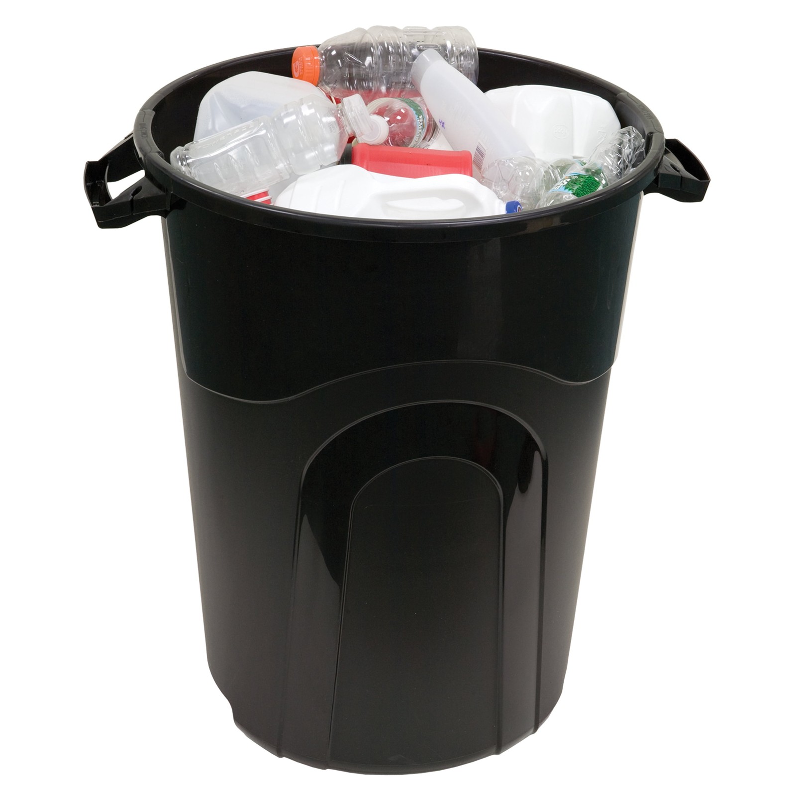 32 Gallon Heavy Duty Injection Molded Trash Can with Click Lock Lid