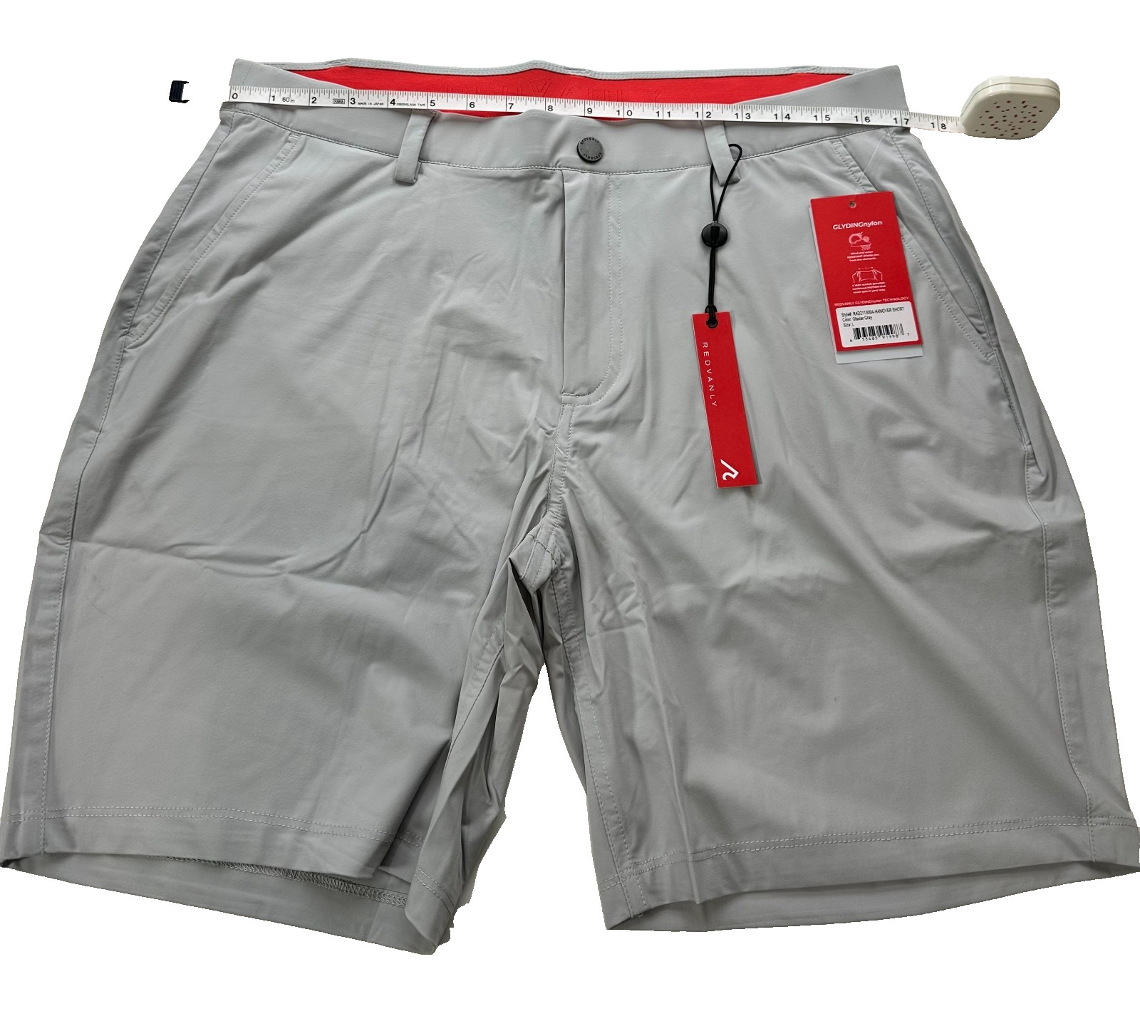 Redvanly Hanover Short 8" Glacier Gray Shorts Large NWT