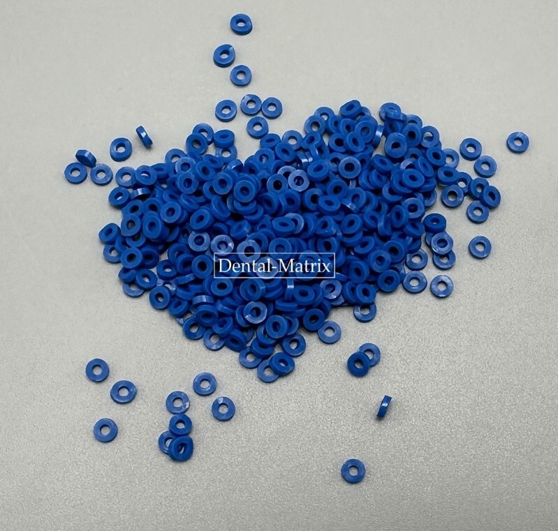 1000pcs Dental Ortho Non-latex Separators Spacers Elastic Elastic Ties Gap Bands