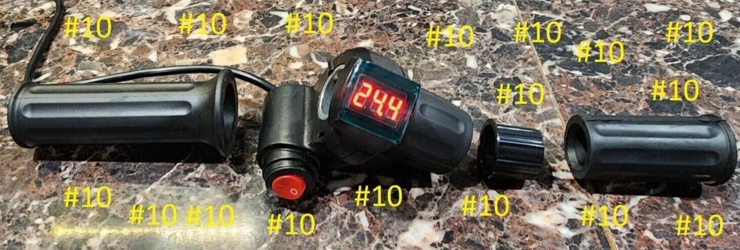 Razor MX350 / MX400 sx350 sx 350 - controller and throttle, electrical kit