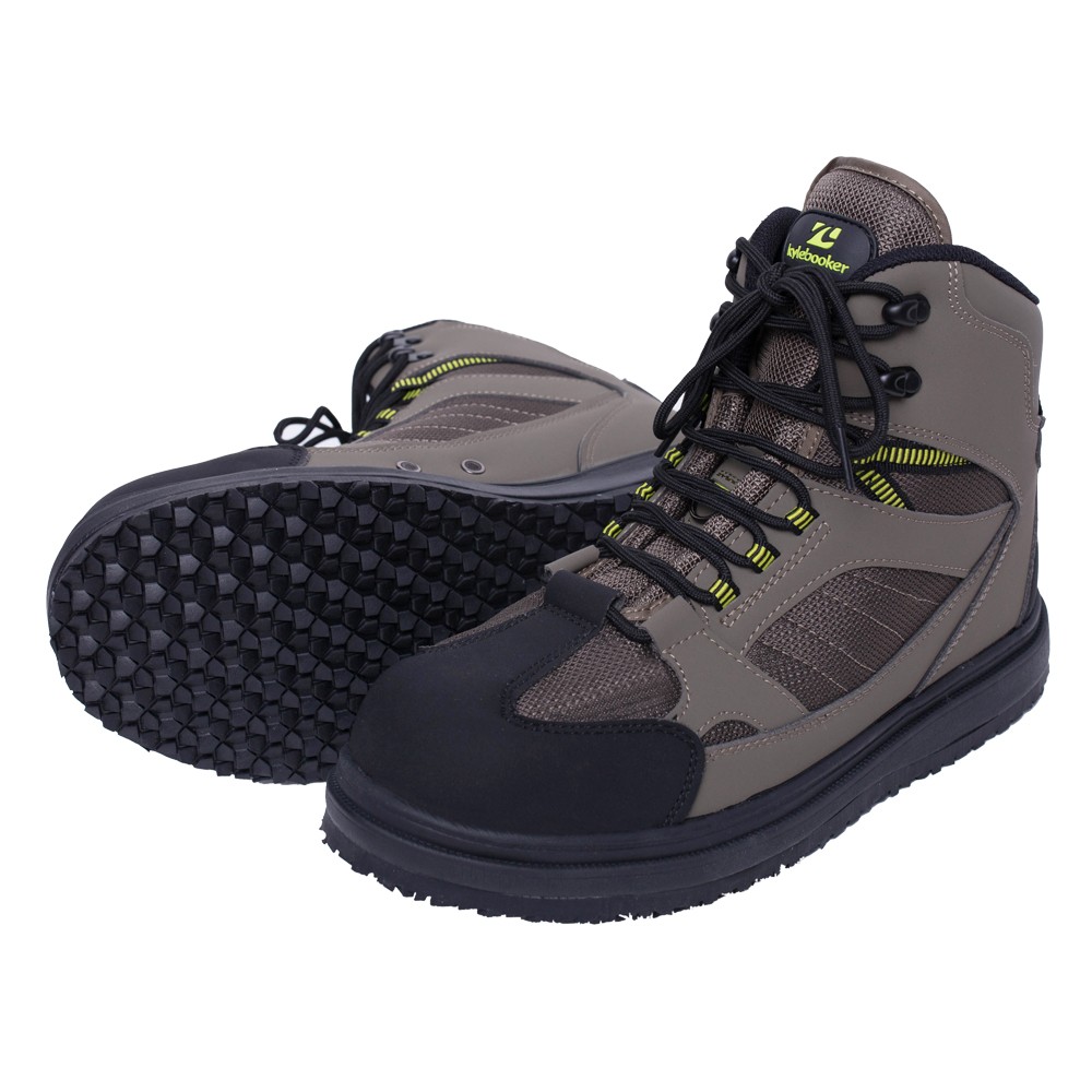 Wading Boots Fishing Shoes Waders Boots With Rubber/Felt Sole For Fly Fishing