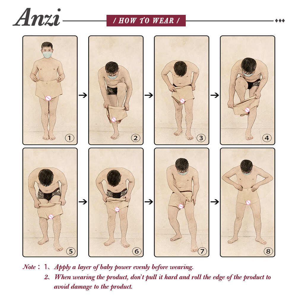 Silicone Pants Thicken Hip Shaping fake panty Vagina Underwear For Crossdresser