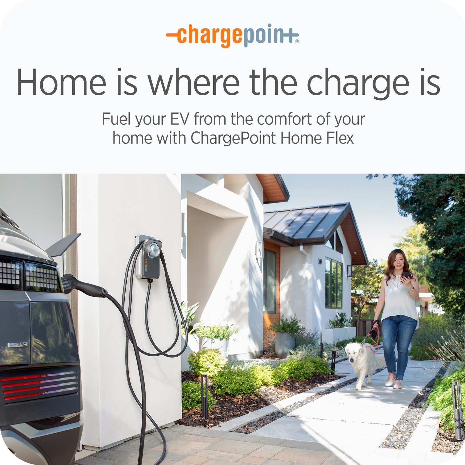 ChargePoint Home Flex lvl2 WiFi NEMA14-50 Plug Electric Vehicle EV Charger(Used)