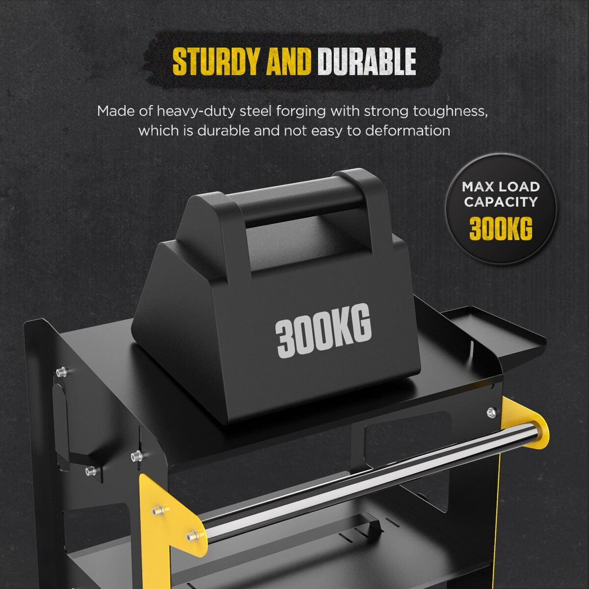 Garage Workshop Storage Rolling Cart Automotive Repair Service Diagnostic Tool