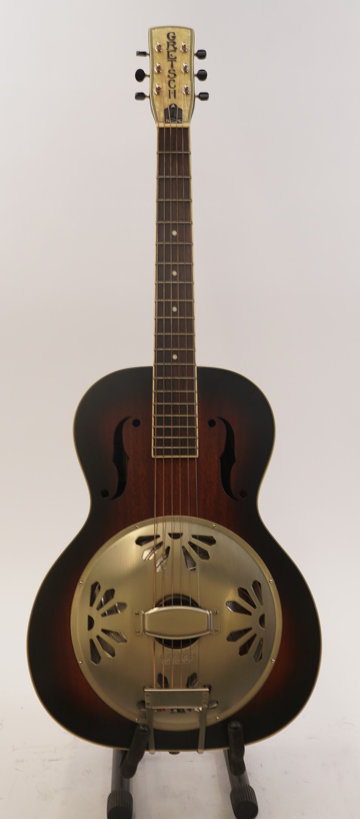 Gretsch Alligator Round Neck Resonator 6-String Guitar (2-Color Sunburst)