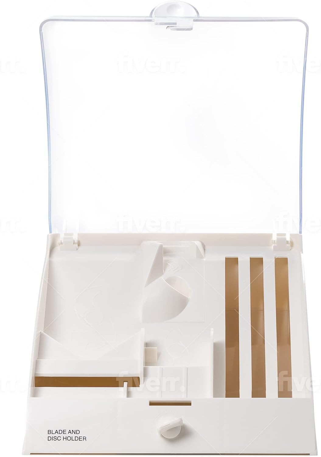 Cutting Blade and Disc Holder Storage for Cuisinart Food Processor Blades BDH-2