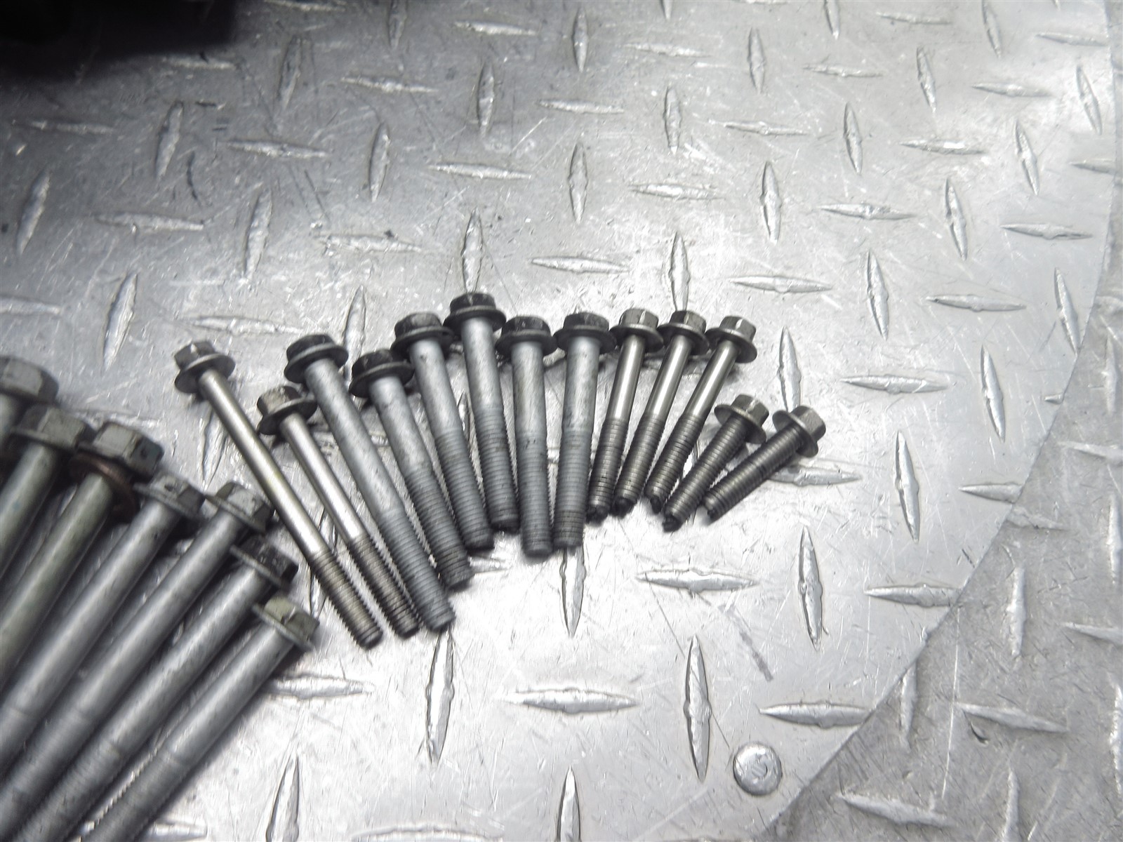 2009 08-11 Kawasaki ZX14R ZX14 Crankcase Case Engine Motor Block Piston **READ**