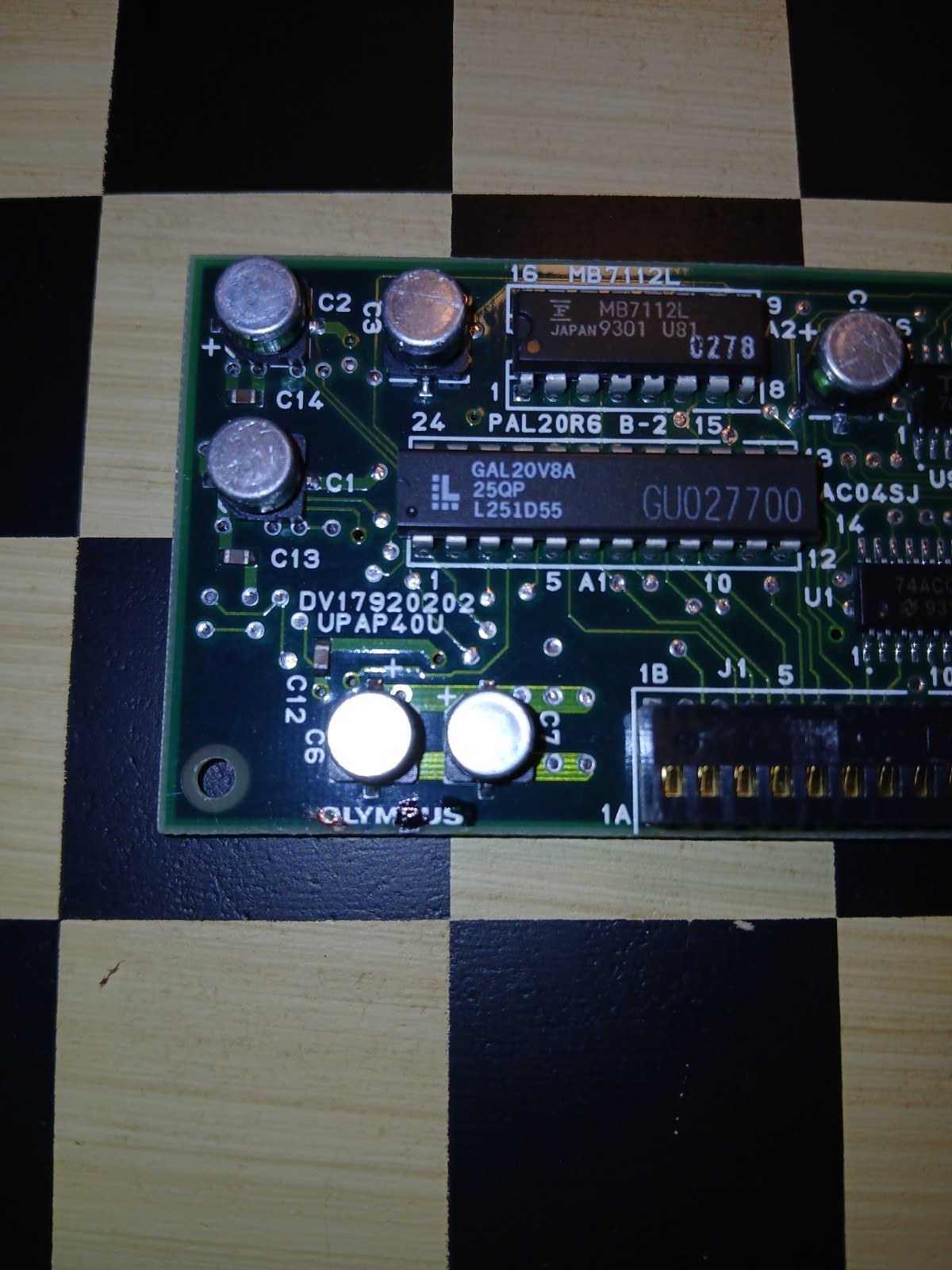 OLYMPUS circuit board Dv17920202 cv 200 video system processor