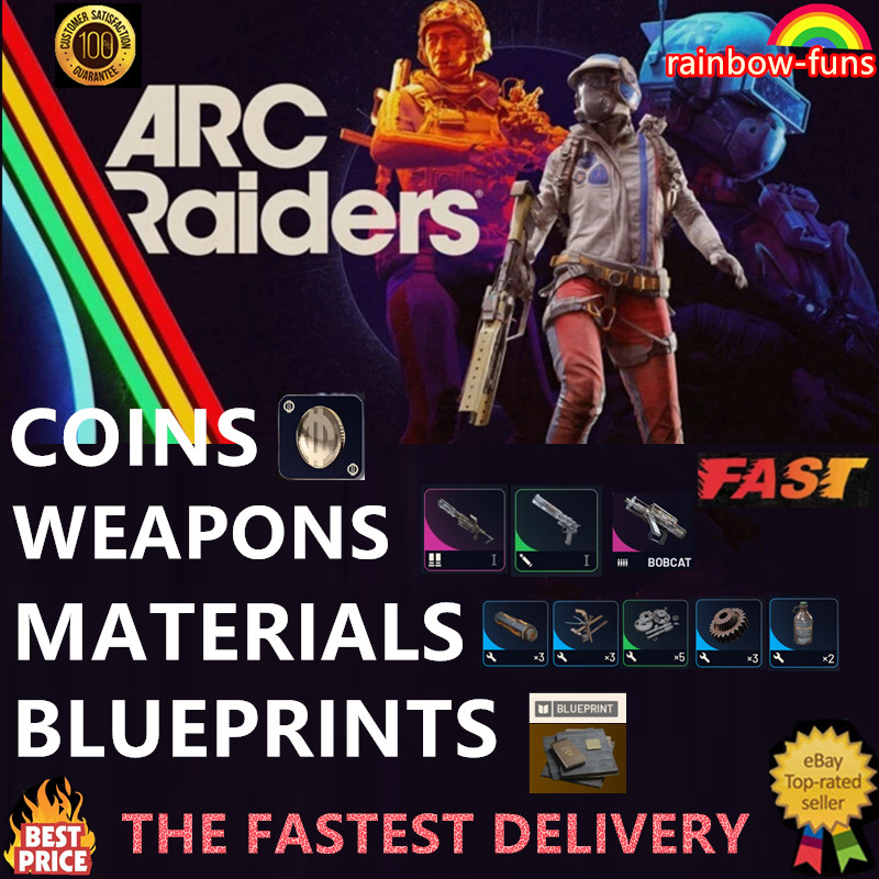 🔥ARC RAIDERS🔥COINS BLUEPRINTS WEAPONS MATERIALS🔥FAST DELIVERY🔥VIRTUAL ITEM