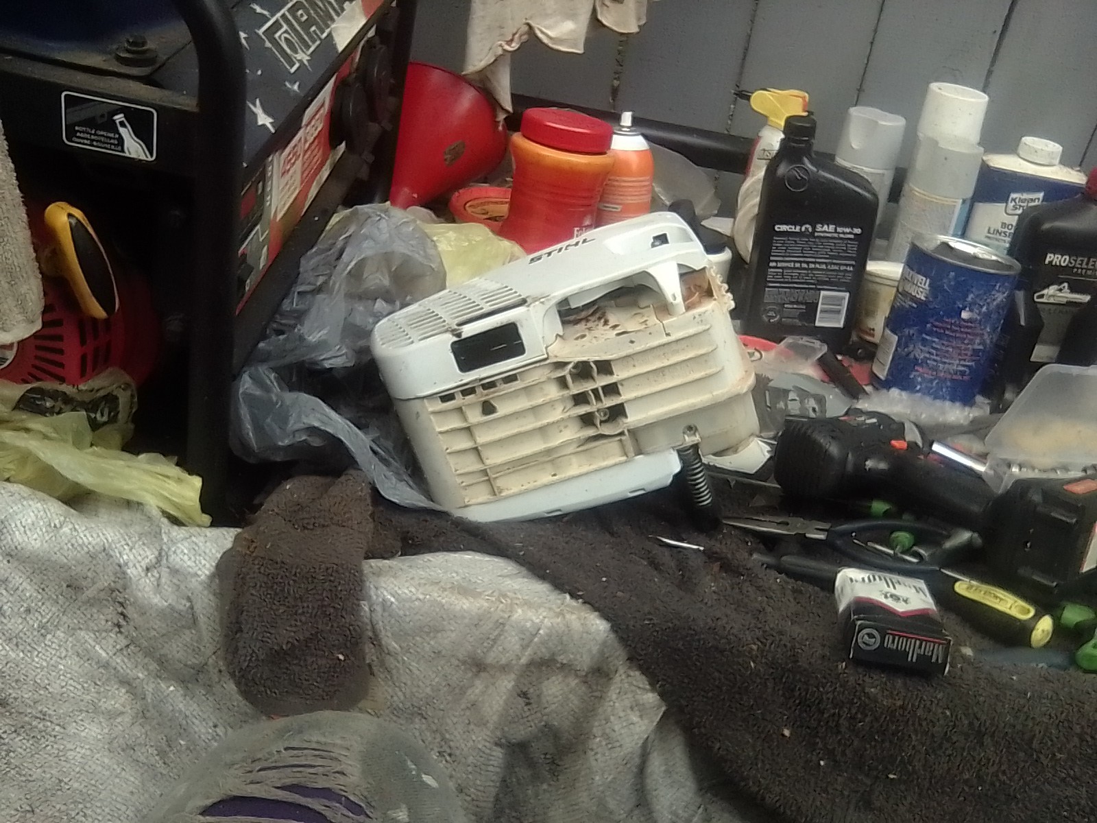 Stilh Ms194t Chainsaw.POWERHEAD.RUNS GREAT.200T/009/015/038/066/020T.