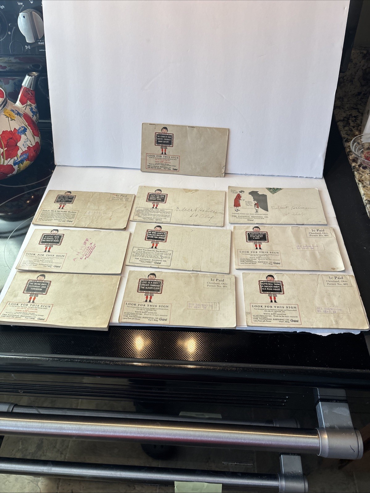 Ten Vintage En-ar-co National News Pamphlets. 1922-1924 Enarco