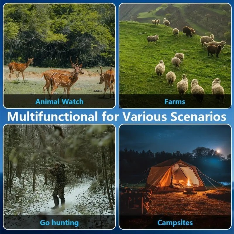 Night Vision Googles Infrared Digital Binoculars Total Darkness Surveillance