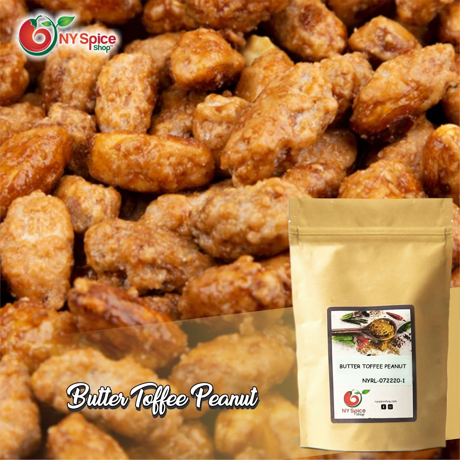 Butter Toffee Peanut Item Weight 4oz-5lb FREE SHIP