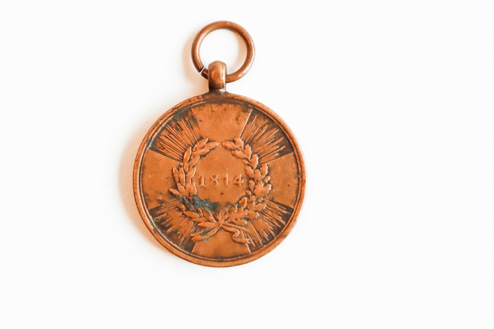 1814 Prussia Bronze Waterloo Campaign Medal Blucher Wellington Napoleon