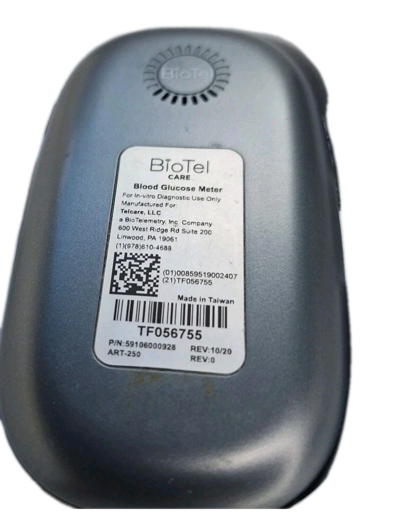 BioTel Care Connected Blood Glucose Monitoring System 59106000928