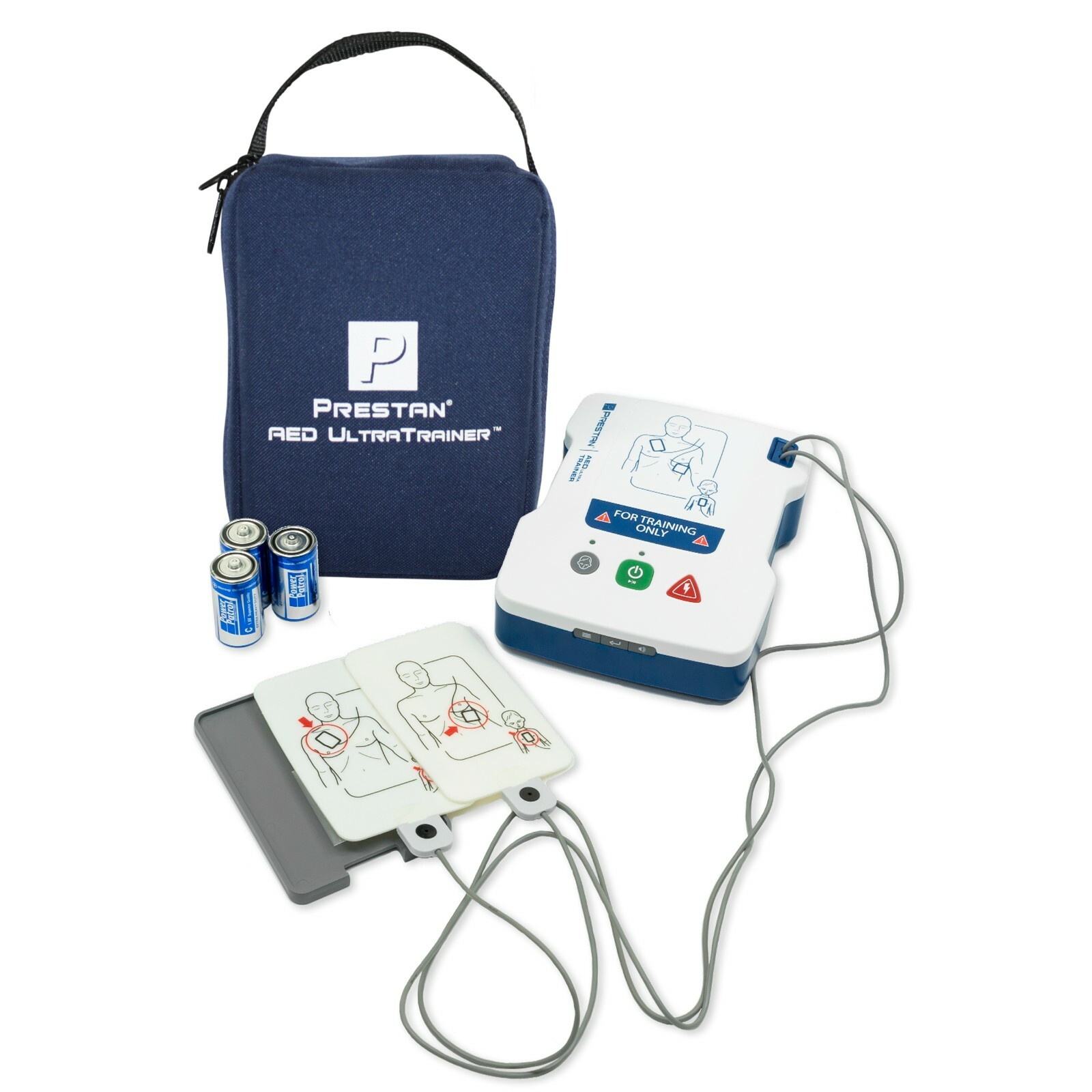CPR Training Kit w. Adult & Infant Manikin WITH Feedback & AED UltraTrainer