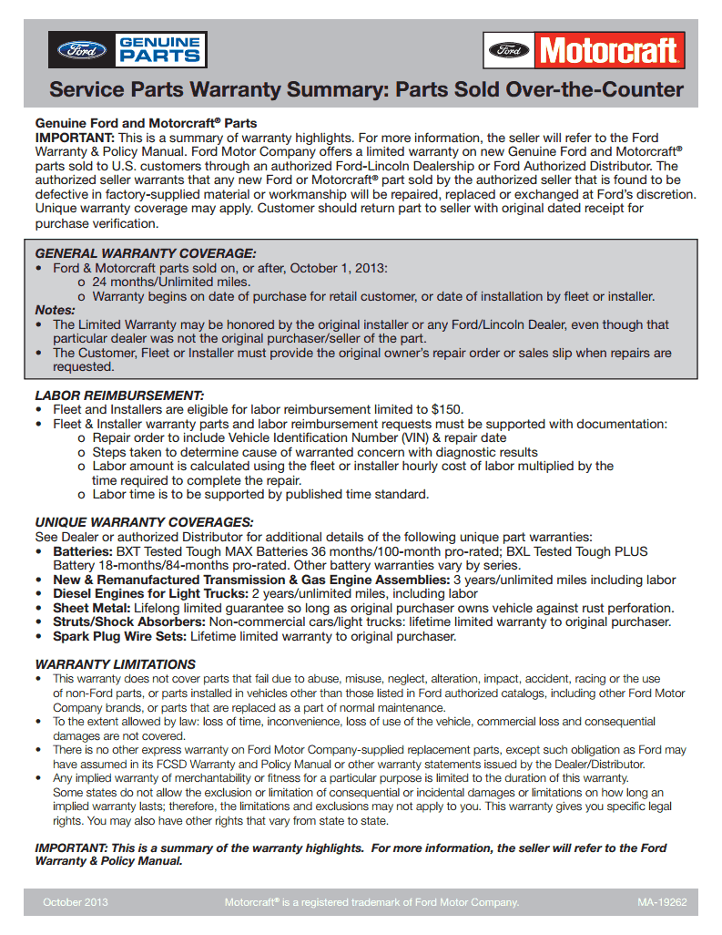 OEM NEW 15-20 Ford F150 Glove Box Soft Open Damper Release Shock Support Stop