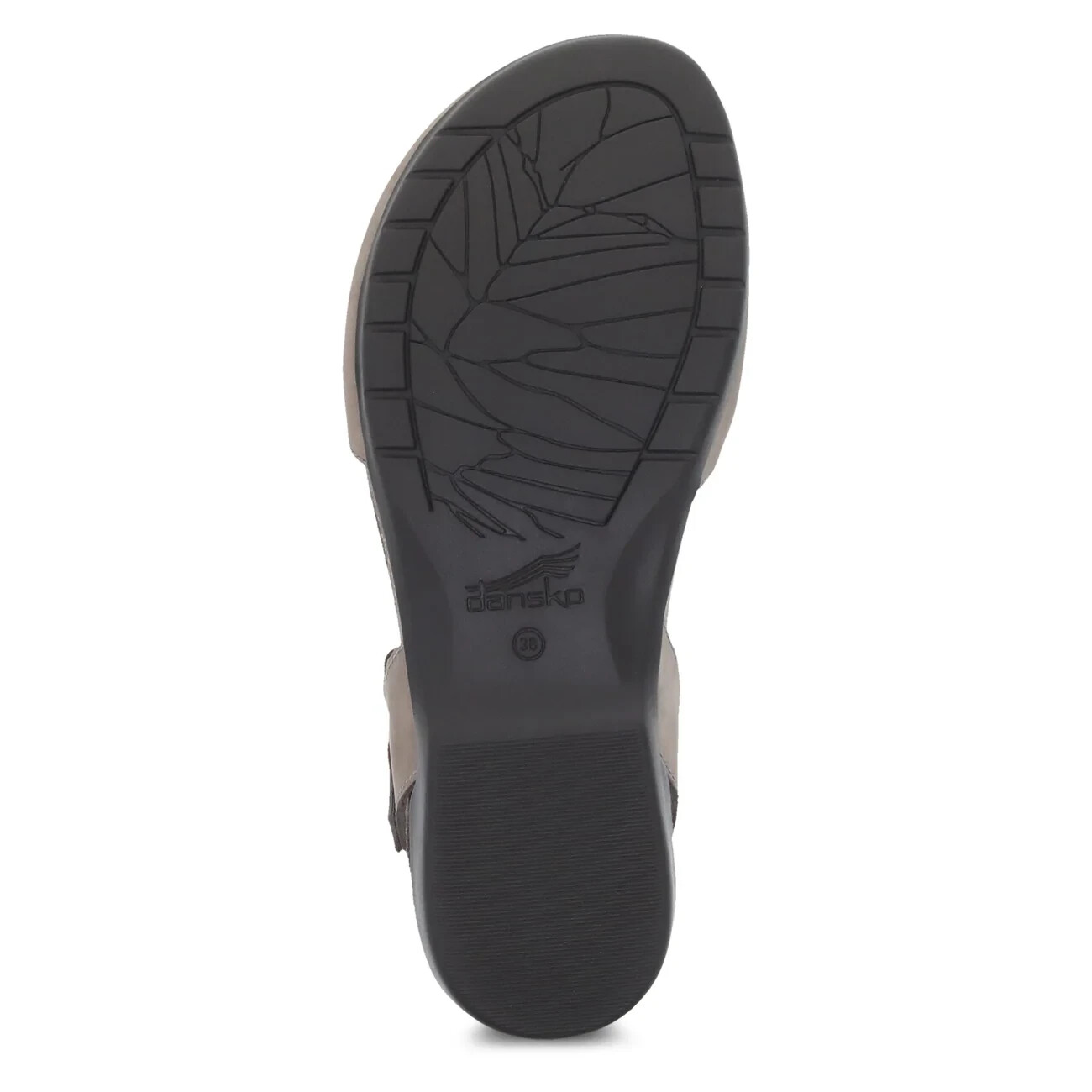 Dansko Women's Rowan Closed Toe Sandals - Taupe Milled Nubuck NWB