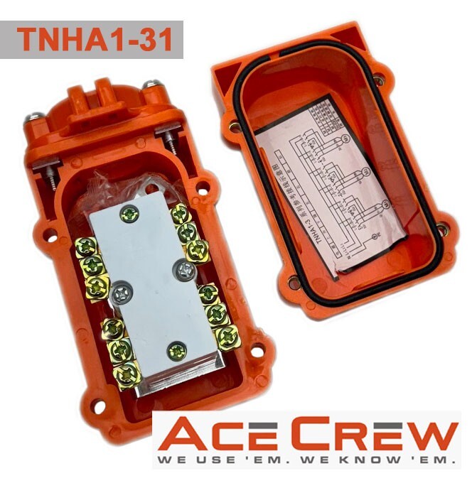 Hoist Pendant Switch TNHA1-31 Forward­/Reverse , Up­/Down - 12 Terminals 3PST