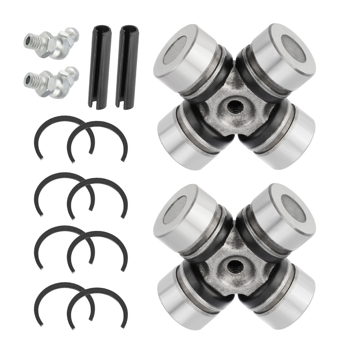 Front Prop Shaft Yoke & U-Joint (2 Side) for Polaris Ranger 700 800 900 Crew/XP