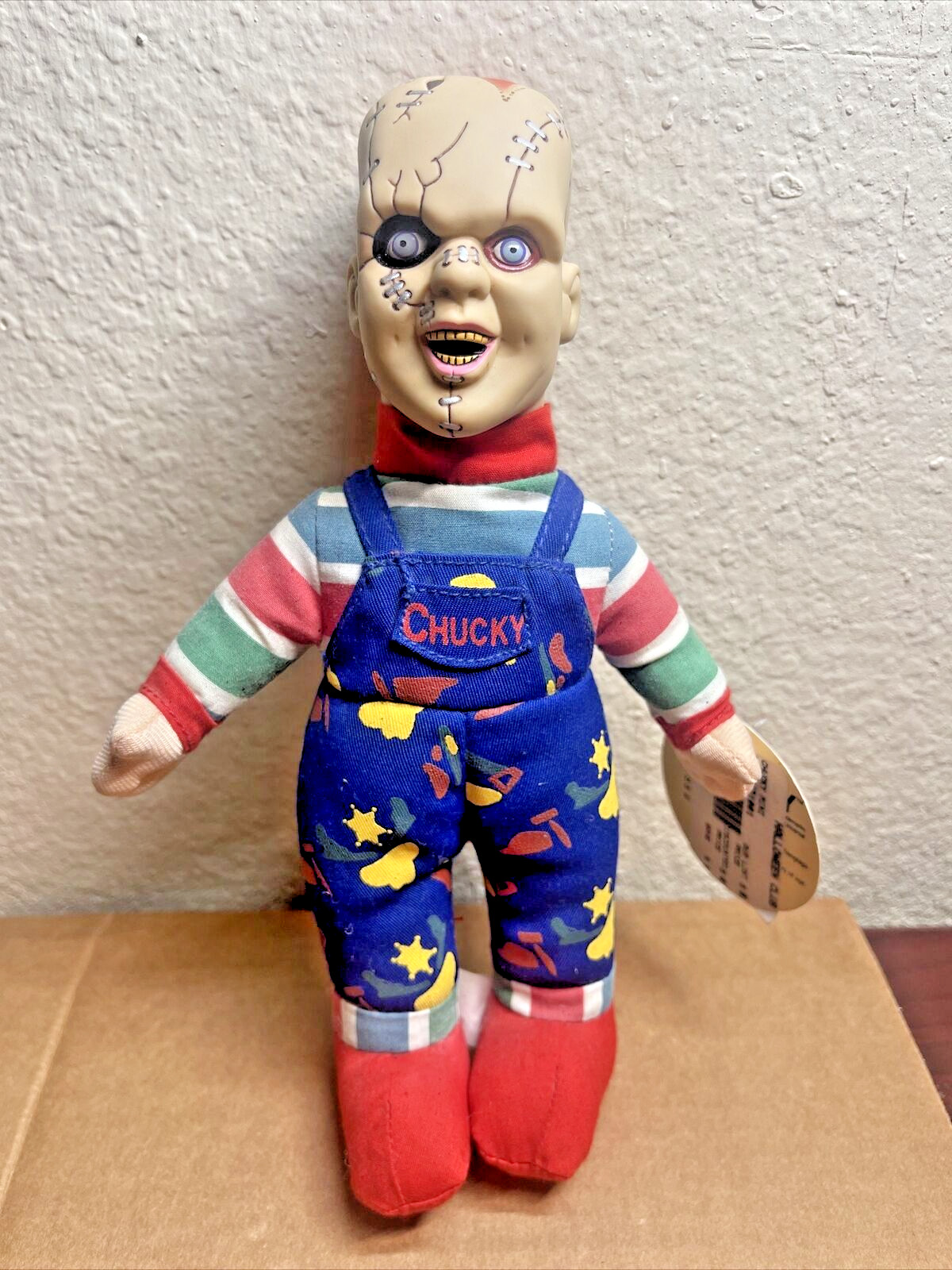 VINTAGE The Bride of CHUCKY 13" Bald Plush DOLL FROM TOY WORKS HORROR HALLOWEEN