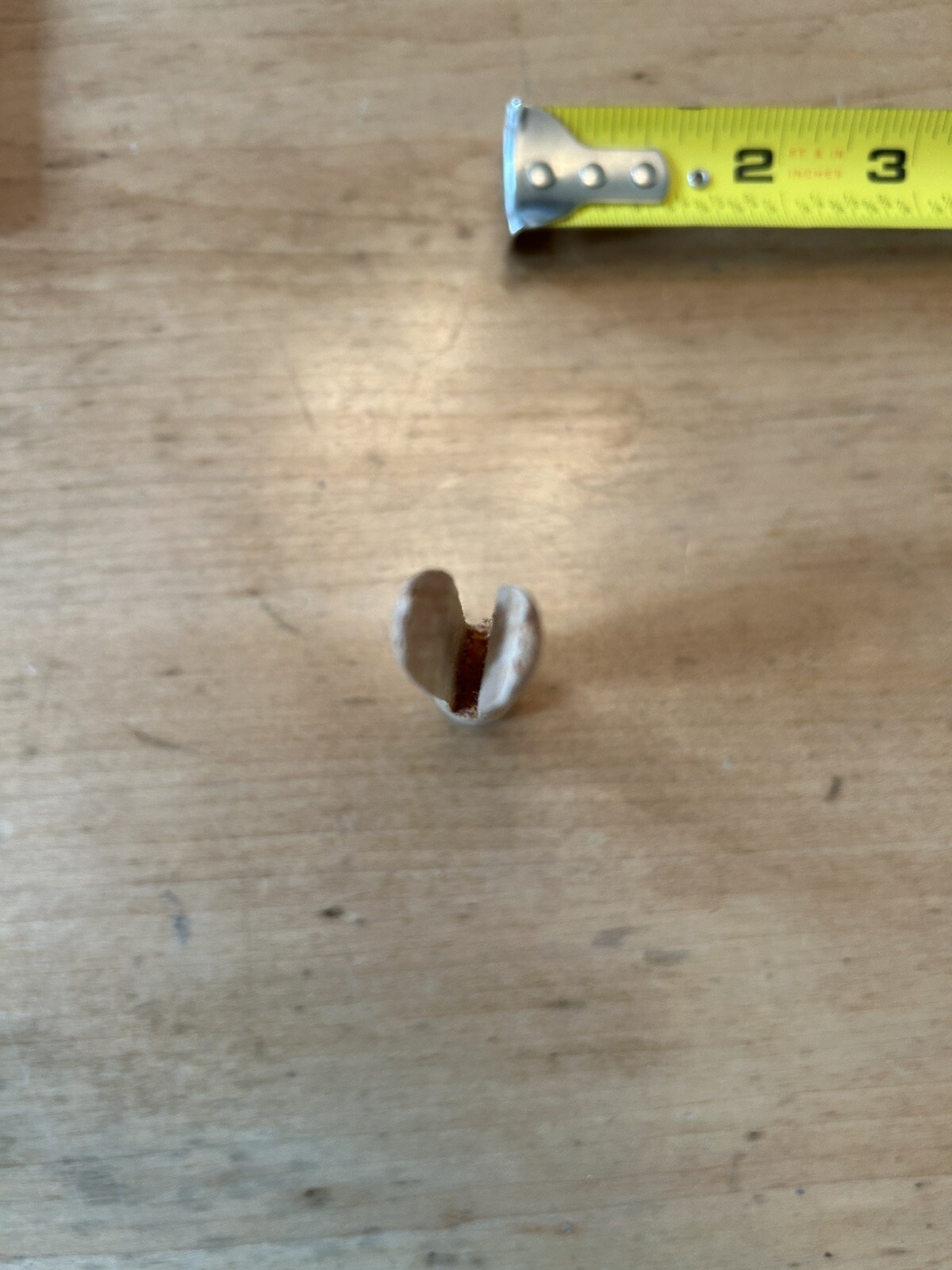 Vintage Wooden Clothes Pins 1950's/Crafts/Round Head Flat Top - 20 Quantity