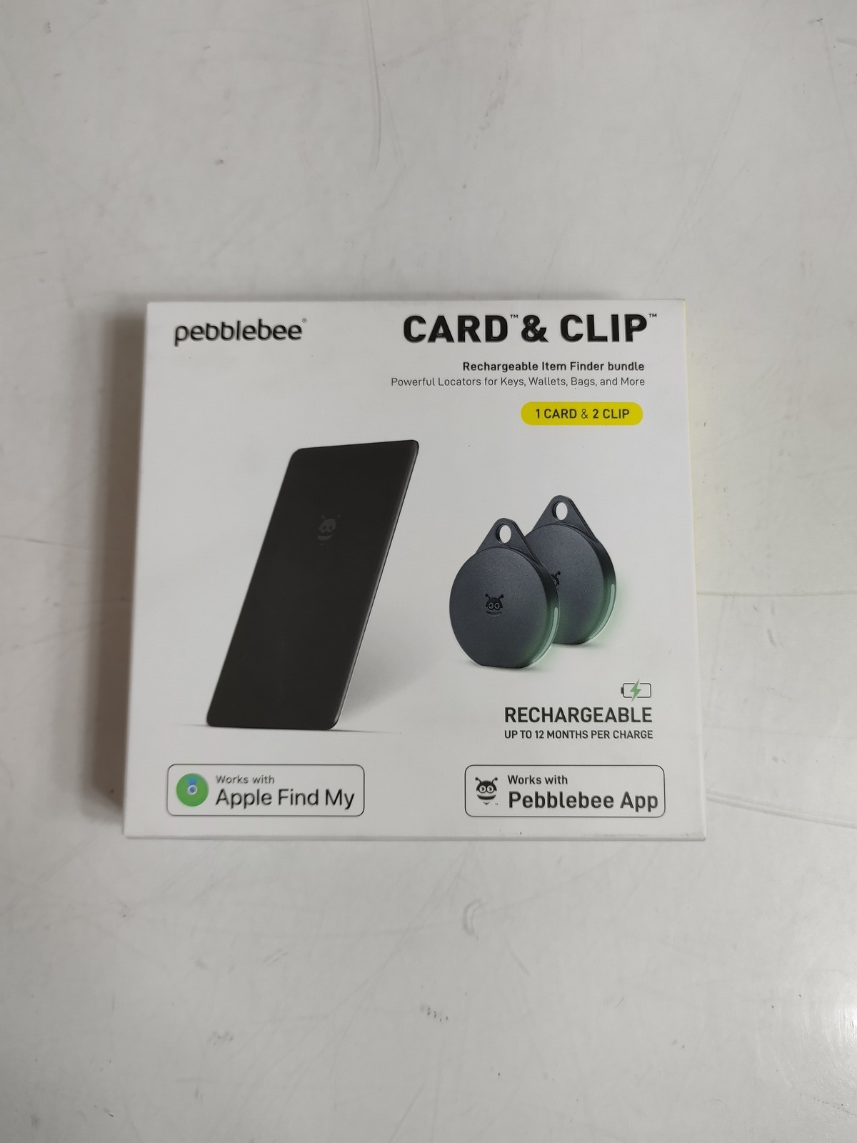 New Pebblebee PB-6533-B Essentials 3-Pack (2 Clip & 1 Card)