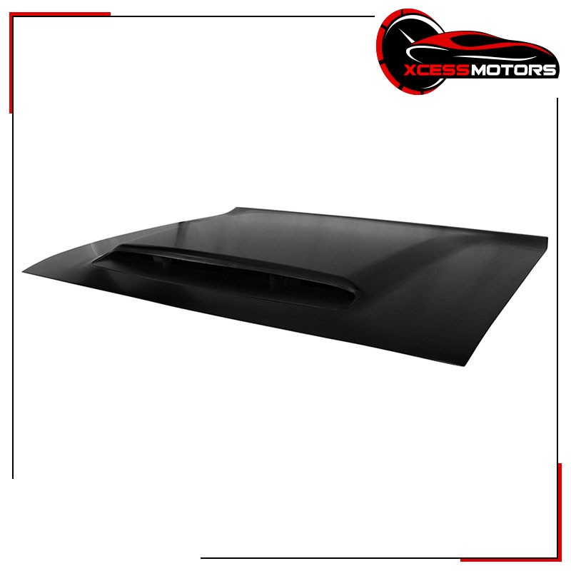 Fits 08-23 Dodge Challenger Demon Style Front Hood Panel Unpainted - Aluminum