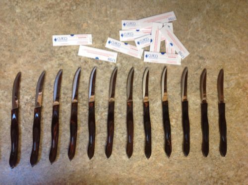 CUTCO 1759 Table/Steak Knife Sharp! DDEdge Black/Classic Choose Qty