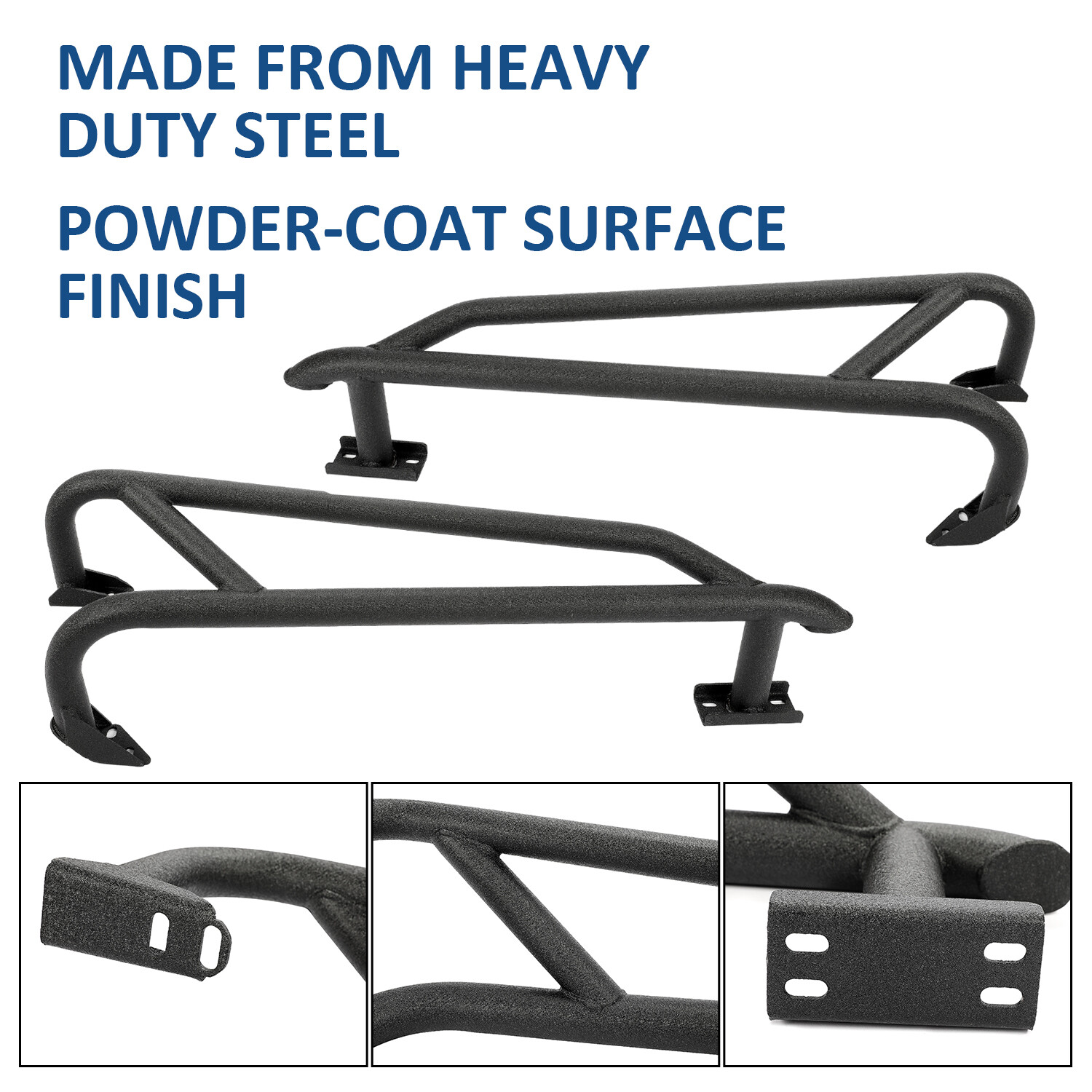 Heavy Duty Nerf Bars Rock Sliders Steel For 2019-2024 Honda Talon 1000X / 1000R