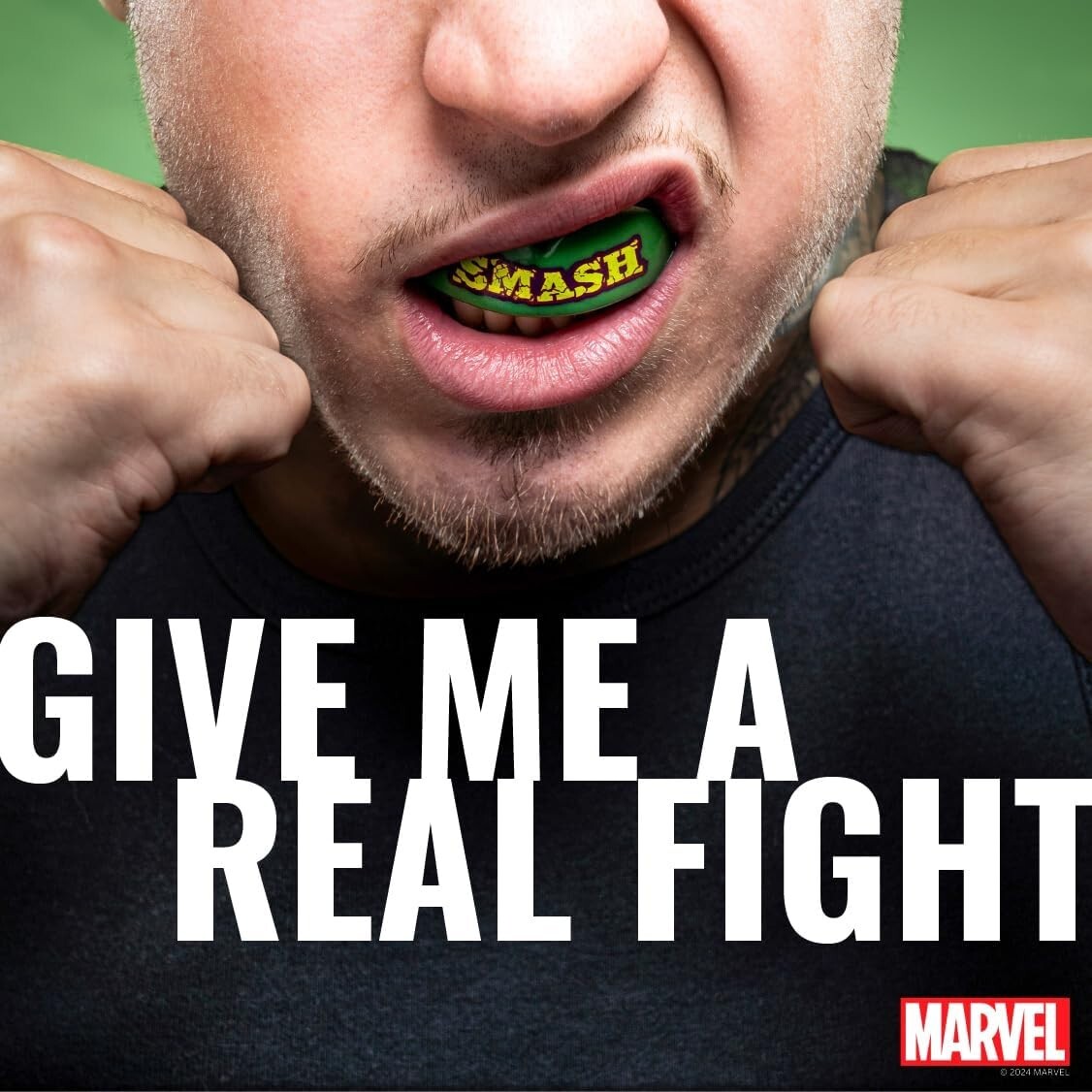 SafeJawz MARVEL Sports Mouthguard Dual Layer Premium Mouth Guard with Case