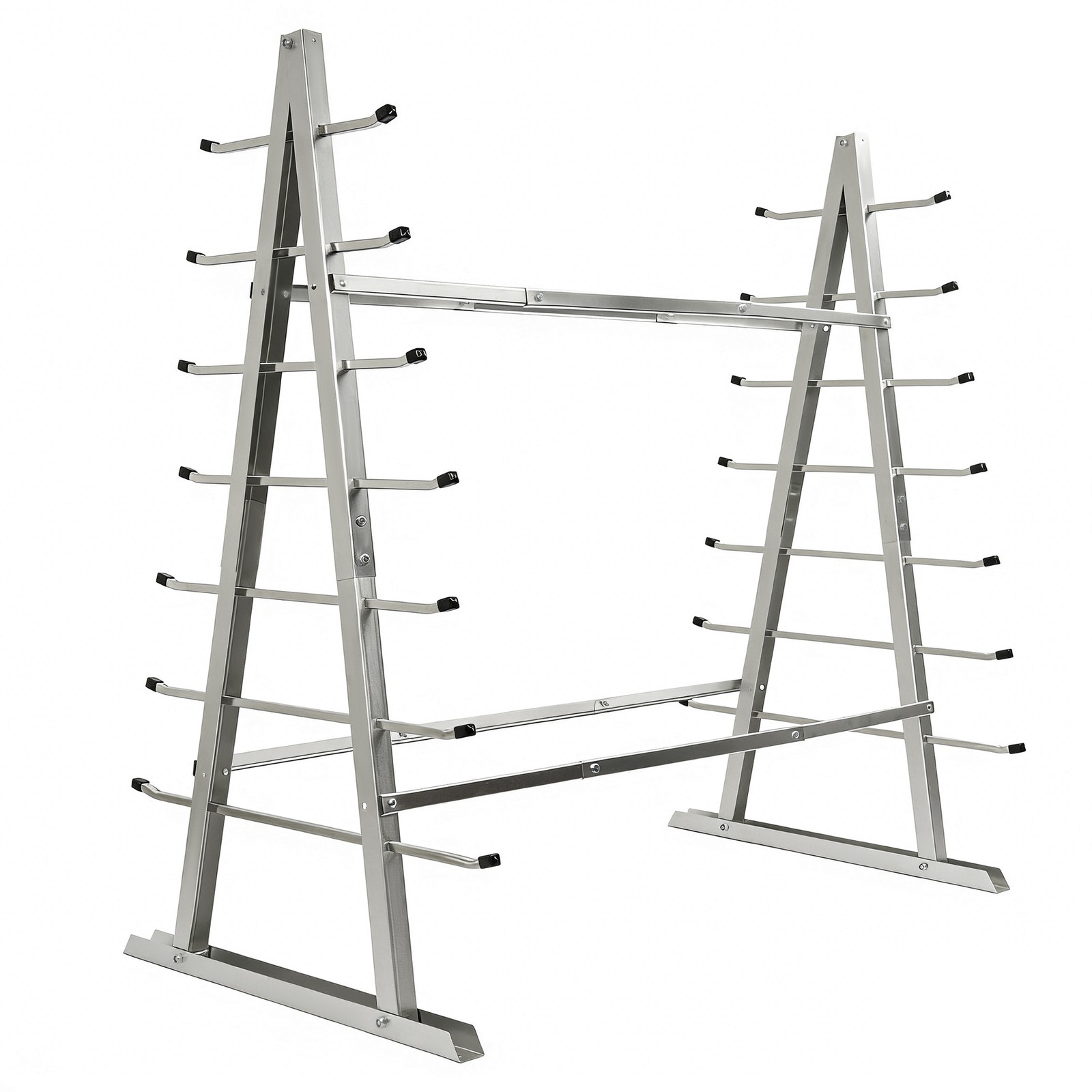 Heavy Duty Steel Horizontal Storage Rack with 7-Tier For Lumber/Pipe Organizer