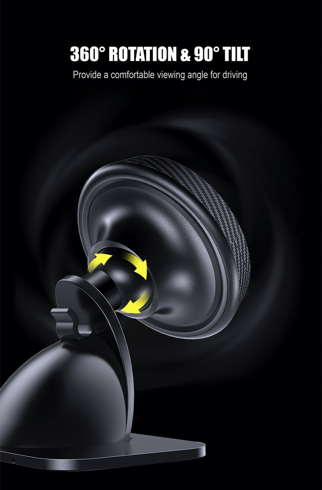 Magnetic Phone Holder for Car, Dashboard Car Phone Holder Mount