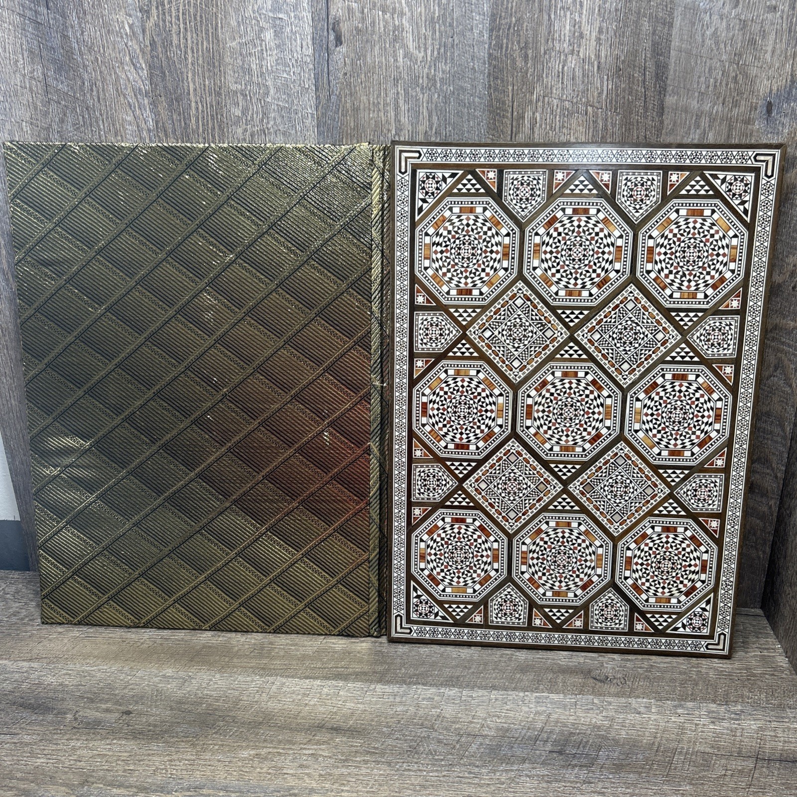 Large Khatam Desk Blotter / Pad  Writing Surface