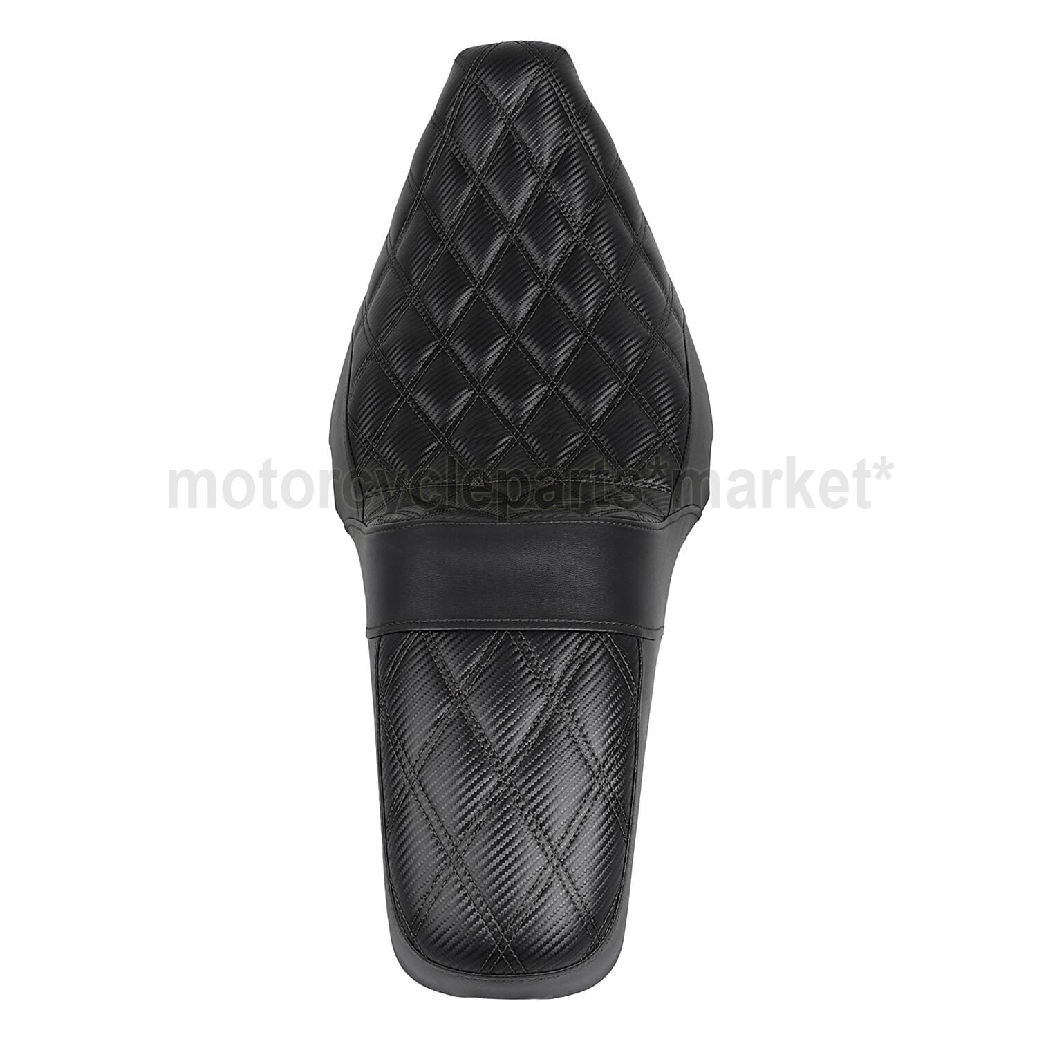 Step-Up Lattice Stitch Seat For Harley 2008-2023 Electra Road Street Glide Black