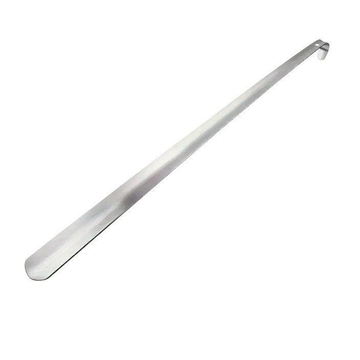 20.5" Extra Long Metal Handle Shoe Horn Stainless Steel Handled Shoehorn Horns