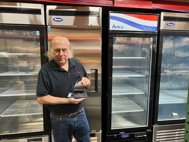 Atosa MCF8725GR, 1 GLASS Door REFRIGERATOR