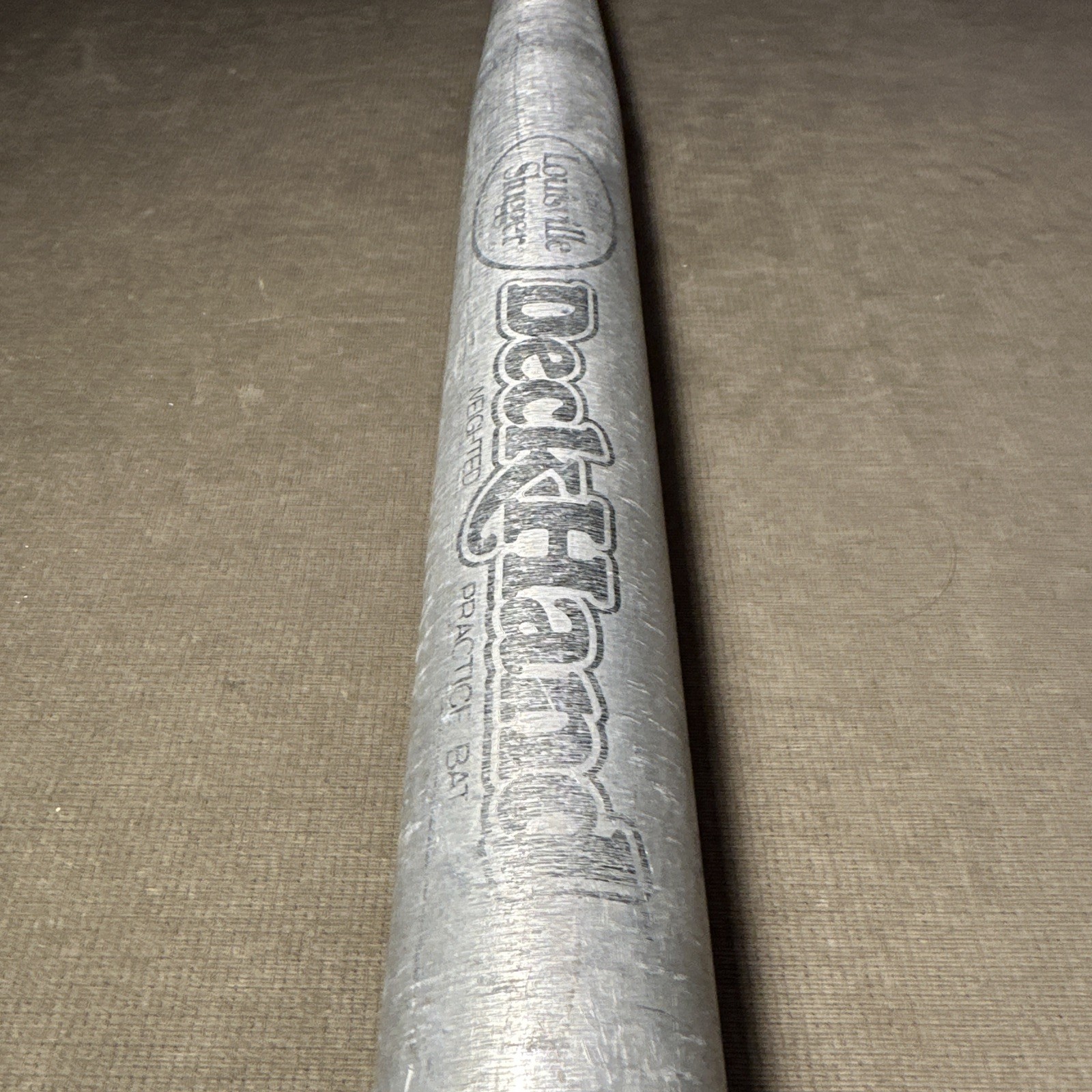 Louisville Slugger Warm Up Deckhand Practice Weighted Softball Bat 34”/48oz