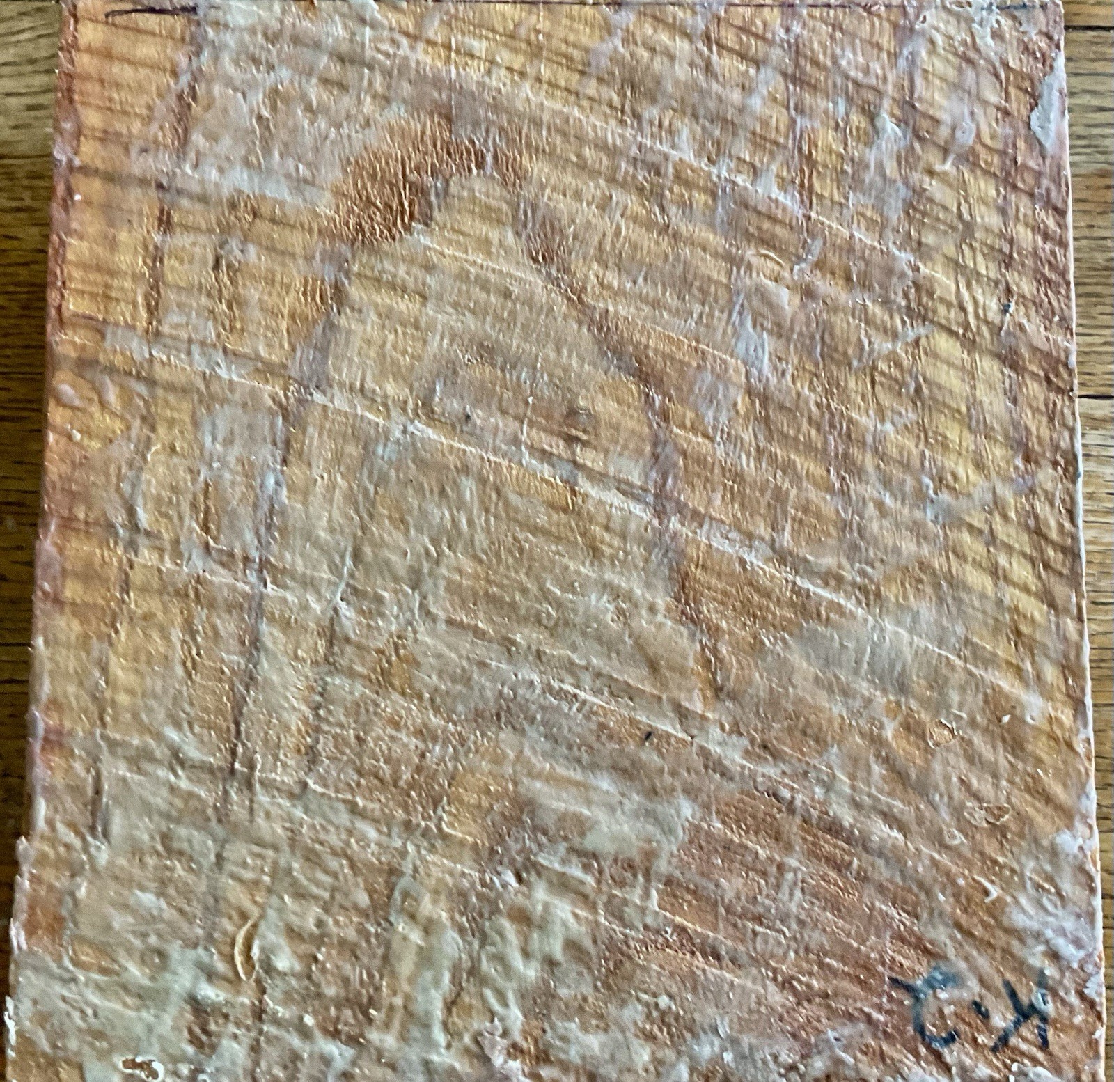 Kentucky coffee Bean fresh cut green Bowl Blank  1-pcs. 4 1/4”x8 1/2”x9” K-2