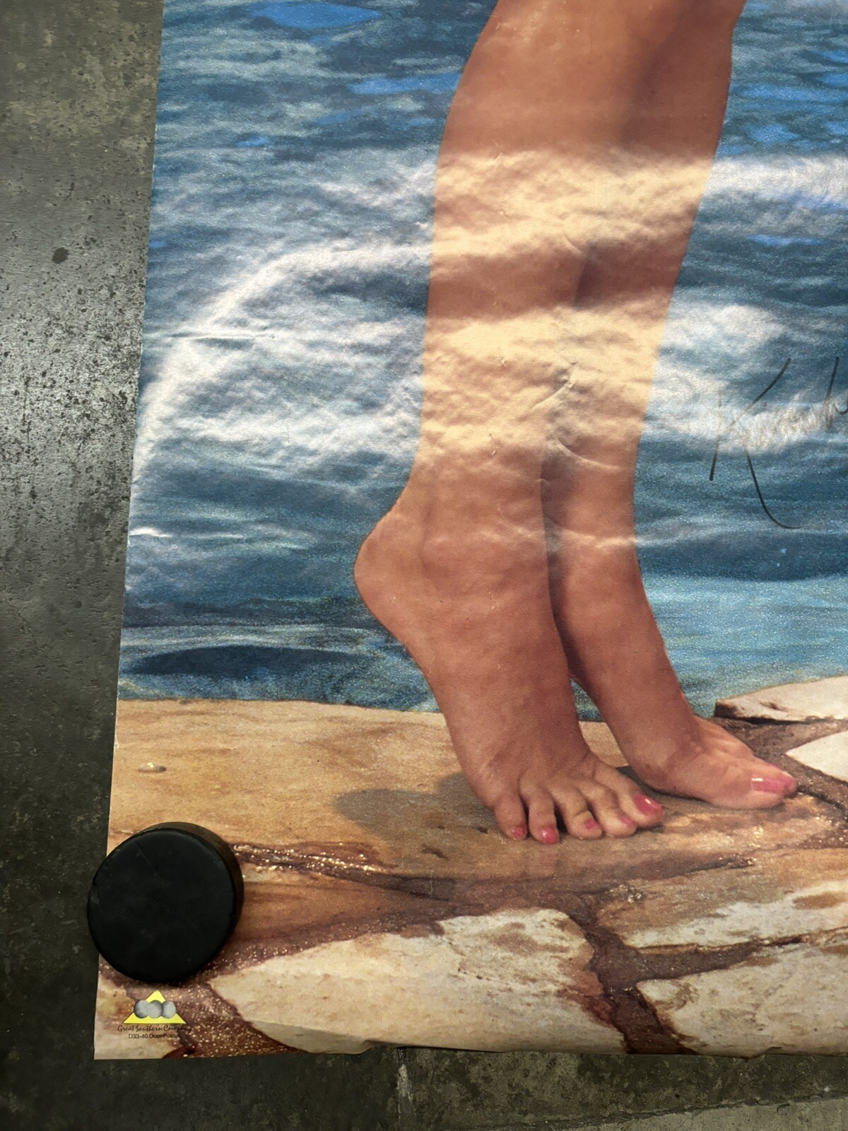 Kimberly Conrad 1988 door Poster hot girl Water Damage C2425