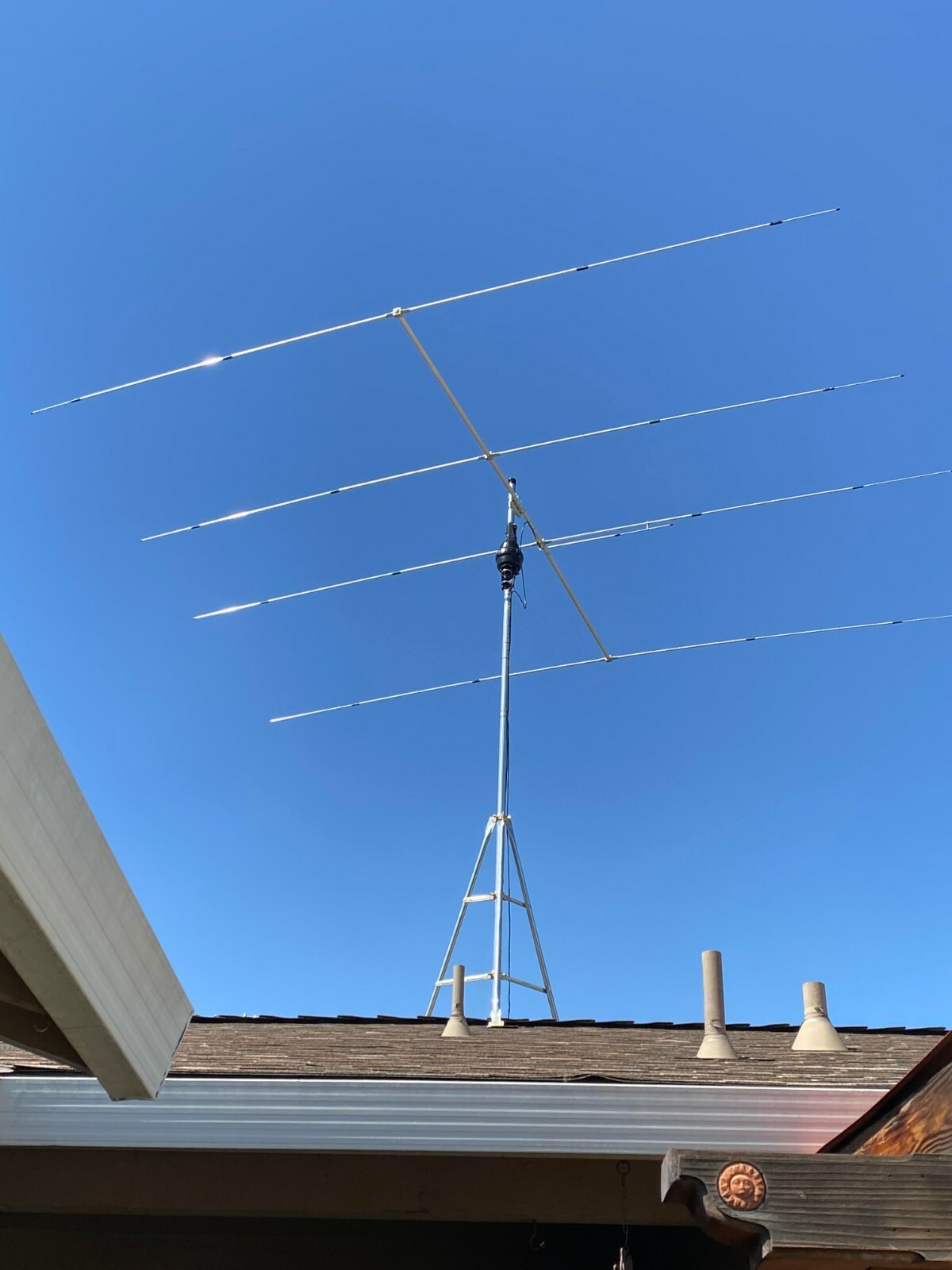 Sirio SY 27-4 4 elements 26.5 - 30 Mhz Tunable Yagi Antenna