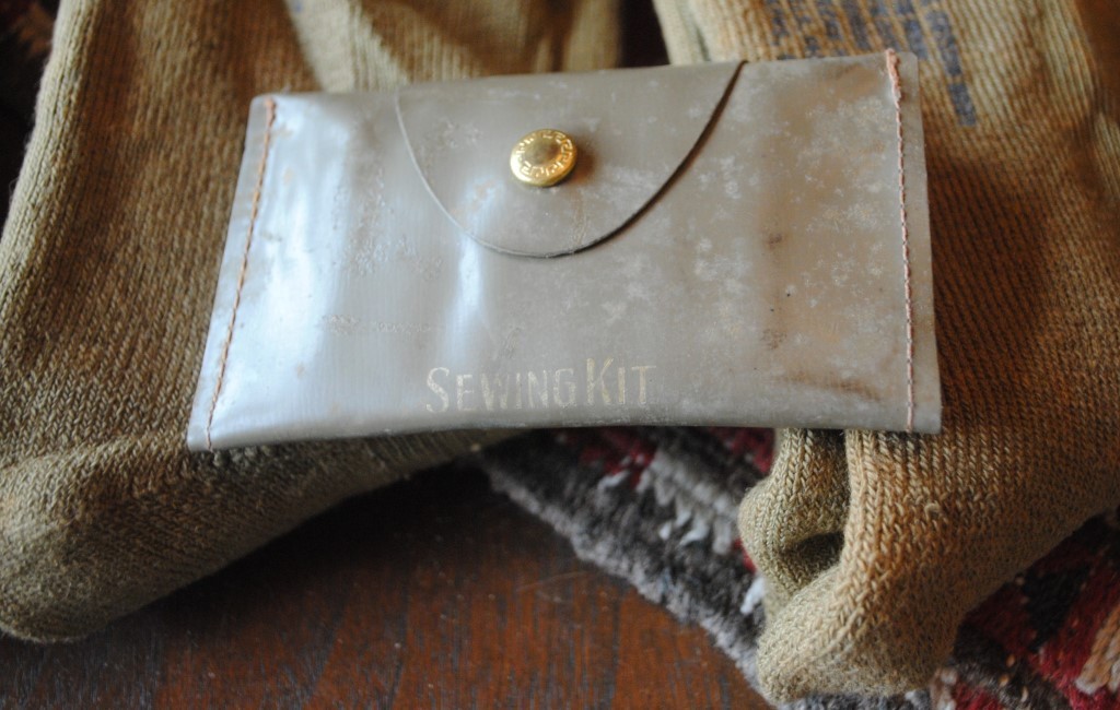 USMC WW11/KOREAN WAR SOCKS SEWING KIT LYKENS SOCKS LYKEN PA.