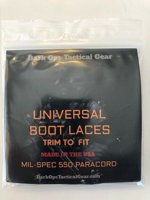 MIL- SPEC 550 Paracord ...6' Boot Laces ...+ 1 Decal ......Wood Camo