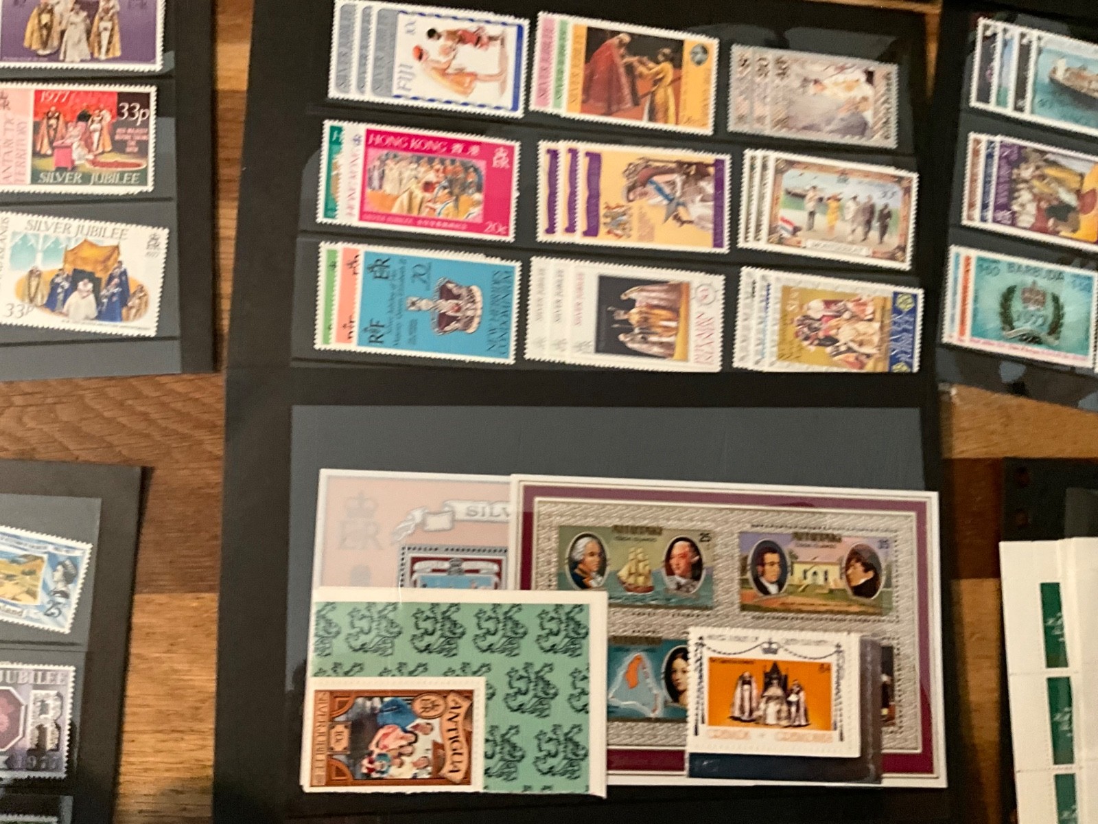 BRITISH COMMONWEALTH royalty huge lot MNH sets and sheets 30cards z