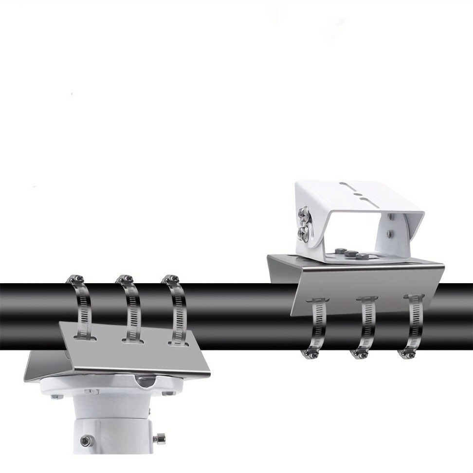 3 Loops Stainless Steel Corner Mount Bracket for IP CCTV Security Cameras