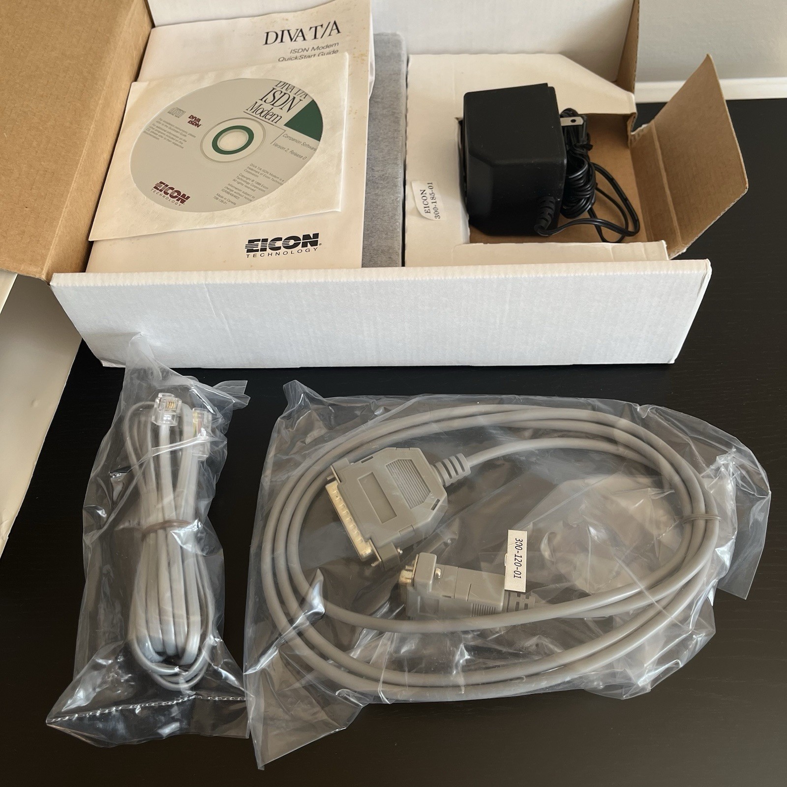 Eicon Technology DIVA T/A ISDN Modem External Vintage