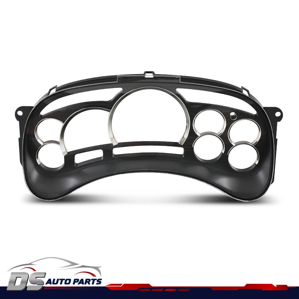 Gauge Cluster Lens Cover Chrome Rings Fit For 2003- 2006 Gm Trucks Suvs Escalade