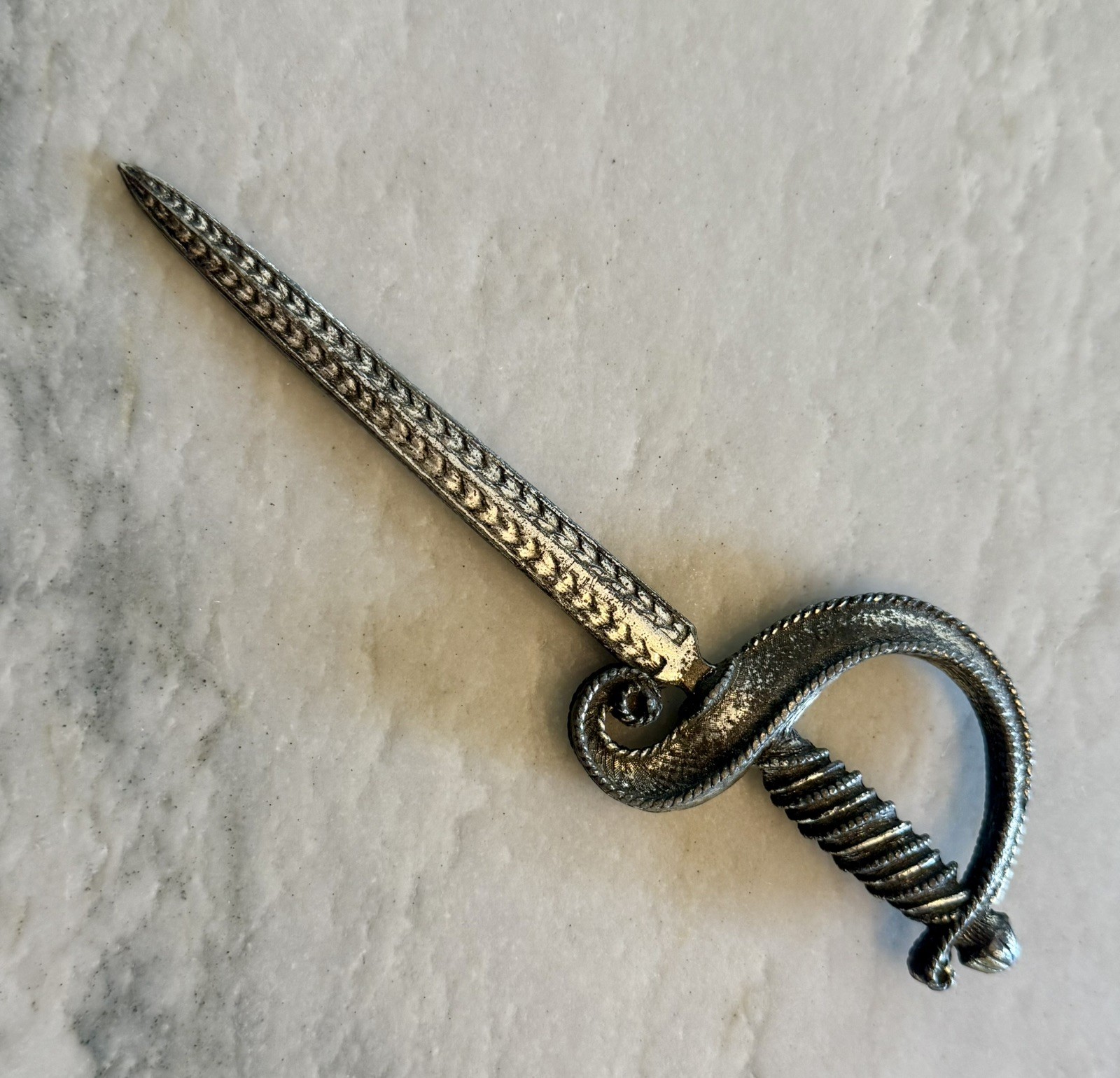 Vintage "YALE & TOWNE MFG. CO." Letter Opener RARE sword dagger lock promotion