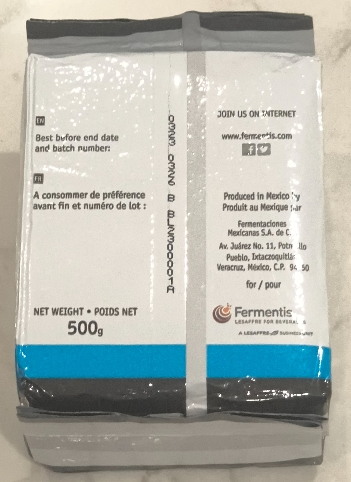 2x 500g Fermentis SafSpirit USW-6 Bourbon/American Whisky Yeast - Vacuum Sealed