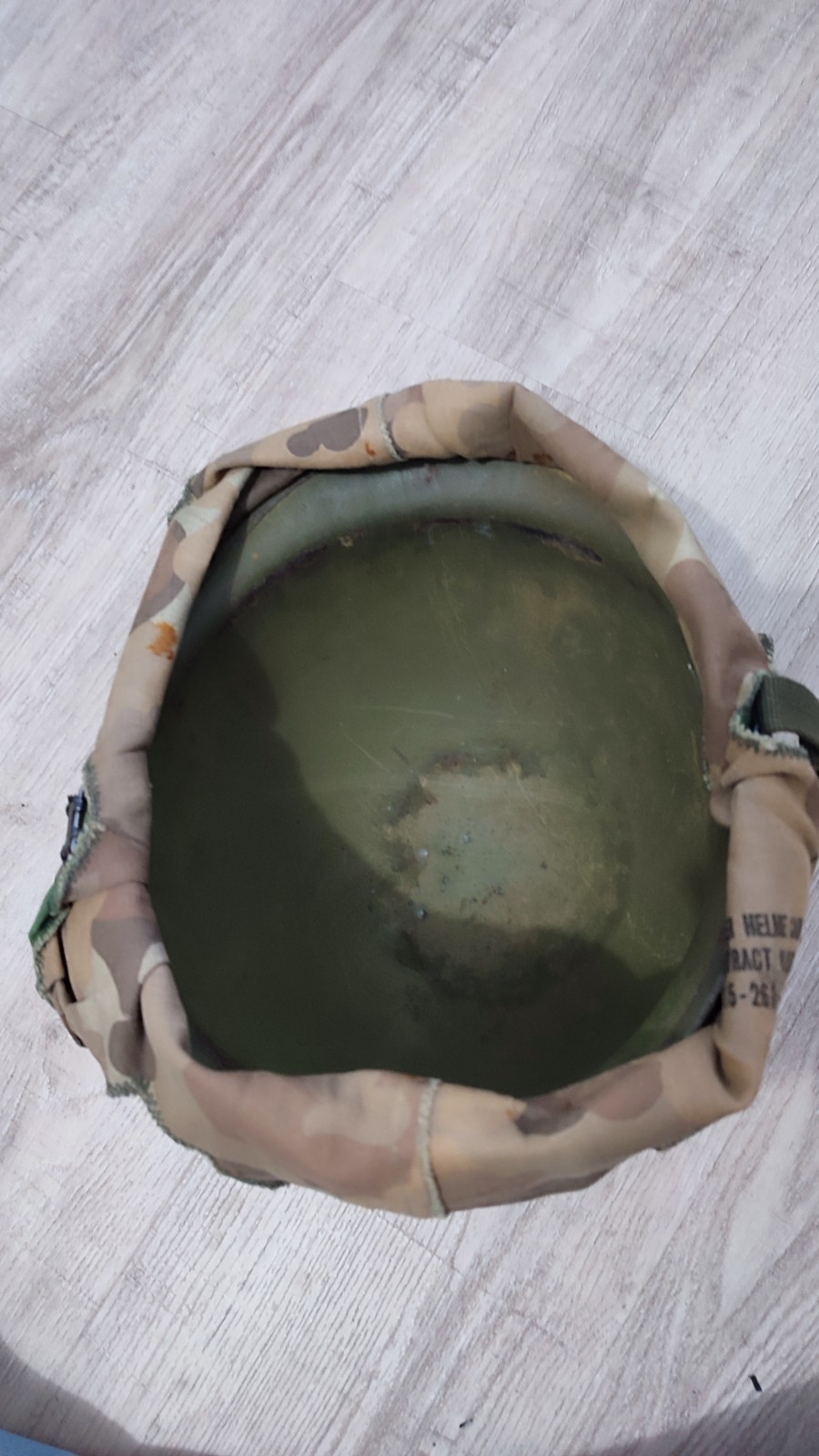 full original M1 Helmet 1951 type USMC US Army Vietnam